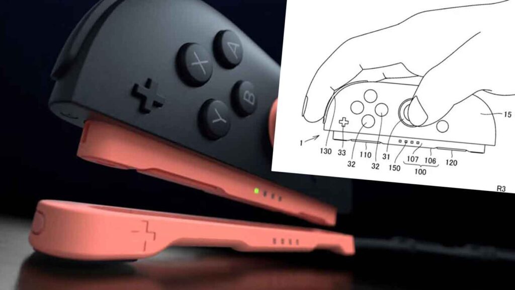 New Nintendo Switch 2 patent turns off mouse mode, new pro controller, charging stand