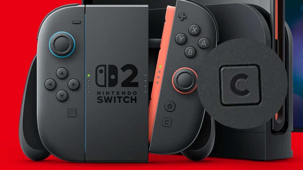Official Nintendo Switch 2 image has been updated with Secret C button