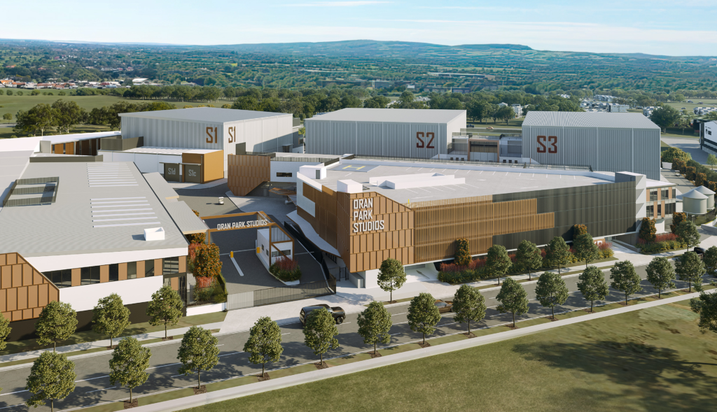 Da stayed in a $127 million film and television studio southwest of Sydney