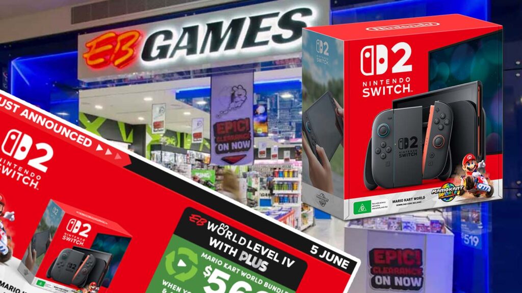 Here are two deals for EB Games Nintendo Switch 2 bundles