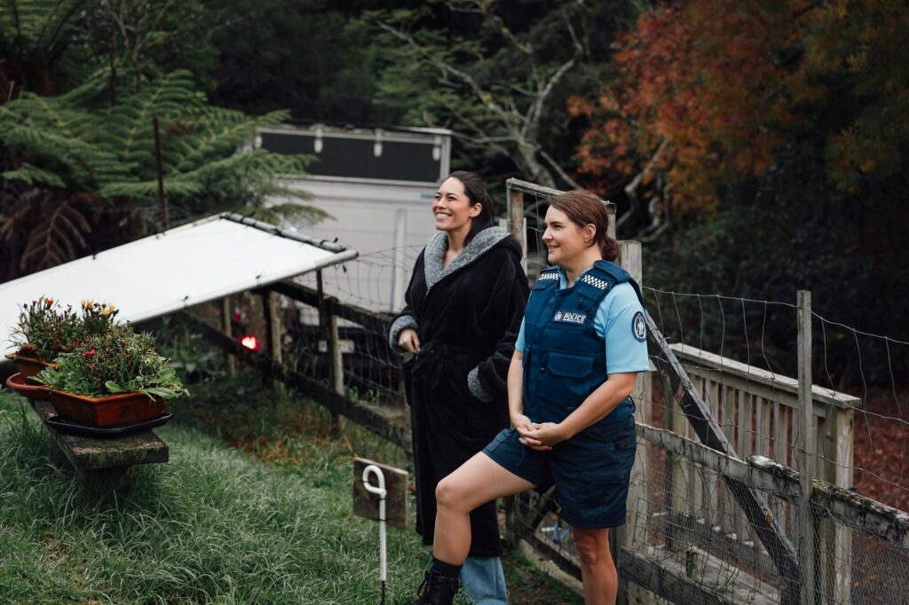 Morgana O’Reilly, Roimata Fox Buddy Up for Sky NZ and ZDF queer cop series “Bust Up”