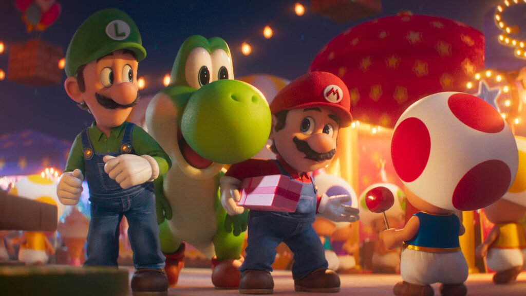 A new trailer for the Super Mario Galaxy movie has been released