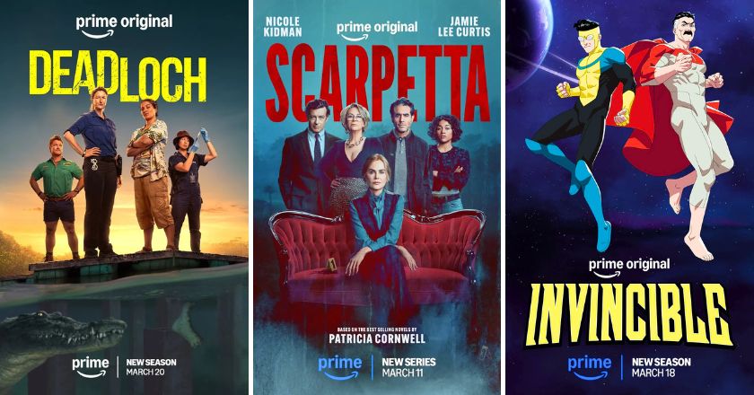 Coming to Prime Video Australia in March 2026: ‘Scarpetta’, ‘Deadlock’ Season 2, ‘Invincible’ Season 4 and more